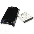 Batterie Li-Ion pour HTC Touch Diamond / P3700 / Diamond 100 - noir (remplace BA E270) - 1800 mAh (FAT) + d'origine [cellePhone] ScreenCleaner