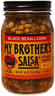 My Brother's Salsa Black Bean &amp; Corn - Mild - 6 Pk.