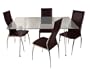 C22SA5BL - Medallion Five Piece Dining Set
