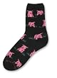 For Bare Feet- Pigs at Night Black