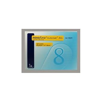 Novo Nordisk NovoFine Autocover Pen Needle 30G x 8 mm (100 count) (185275): Amazon.com ...