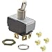 Eaton 7590K4 General Purpose Toggle Switch, AC Rated, Screw Termination, On-None-Off Action, DPST Contacts