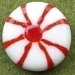 Club Pack Of 72 Better Homes & Gardens Decorating Glass Peppermint Pebbles 25651