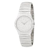 Croton Men`s Cr307967sspv Crystal Pave Dial Watch