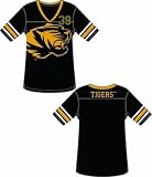 Missouri Tigers Mizzou Women's Jersey T-Shirt With Stripes