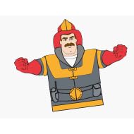 Rescue Heroes Billie Blazes wash mitt by Bed and Bath