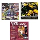 [3 DISC SET] GRAMMY RAP NOMINEES 1999 DAT WHOOPTY WOOP BOSS BALLIN 2 by  Soopafly 4. Can I Git Bucc - Crooked I, Daz Dillinger, Daz Dillinger, Soopafly 5. Way 2 Often - Kurupt, Soopafly 6. Everyday - Bad Azz, Big 1. Yall Ni**az Betta Reconize 2. This Type of Flow 3. Hell Yeah - Big Tray Deee, Soopafly 7. There Will Never Be Another - Daz Dillinger, Daz Dillinger, Gonzo, Richie Rich, Richie Rich, Soopafly 8. Bacc 2 L.A. - Daz, Soopafly, Xzibit 9. Like It or Not 10. Dat Whoopty Woop - Snoop Dogg, Tray Deee, Soopafly 11. Pimp City - Daz, Soopafly 12. Phone Conversation 13. Playing Games 14. Why You Wanna Act This Way 15. Freak Freak 16. BaBoy ///// 1. Dangerous - Busta Rhymes 2. The Lost Ones - Lauryn Snoop Dogg, Hill 3. Gone Till November - Wyclef Jean 4. Gettin Jiggy With It - Will Smith n 5. Intergalactic - Beastie Boys 6. Money Ain't A Thang - Jermaine Dupri en 7. Deja Ve 