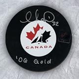 CHARLINE LABONTE Team Canada Signed Hockey PUCK