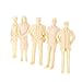 20pcs Unpainted Model Train People Figures 1:30