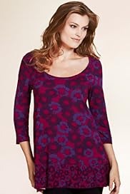 Per Una 34 Sleeve Floral Tunic