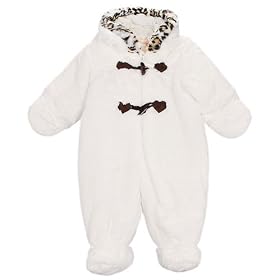La Petite Rothschild Girls Faux Fur Suit (Sizes 0M - 9M)