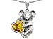 2.00 cttw 14K White Gold Plated 925 Sterling title=