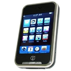 Visual Land V-Touch 8 GB Video MP3 Player (Black/Silver)