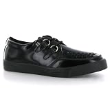 Search : T.U.K Creepers Black Patent Mens Gothic Shoes