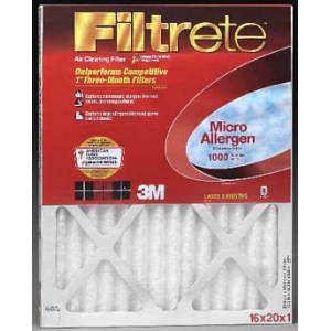 Filtrete Micro Allergen Air Filter (Red Series) 12x30x1 Filtrete Red Filtrete Micro Allergen Air Filter (Red Series) 12x30x1 Filtrete Red