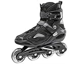 IMAGE OF Roces Men's S104 Inline Skates (17 D(M) US, Black)