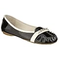 Women's Merona&reg; Collection Tori Chain Moccasin - Black Patent