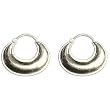 Earrings Sterling Silver Handmade Jewelry 1 inch (ers251)