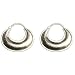 Earrings Sterling Silver Handmade Jewelry 1 inch (ers251)