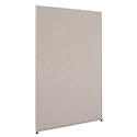 (Price/EA)Panel With Glides, 36-1/2"Wx60"H, Gray