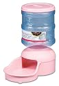 Petmate Le Bistro 2-Pound Feeder with Microban Anti-Microbial Protection,  X-Small, Pink