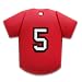 CAPerz - Baseball Jersey No. 5 - Red/White/Blue