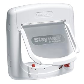 Staywell/ Petsafe Magnetic 4-Way Locking Deluxe Cat Flap