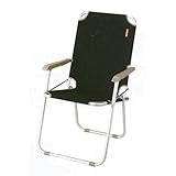 CAPTAIN STAG(キャプテンスタッグ) グラシア アルミフォールディングチェア(ブラック) M3808 M3808