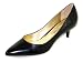 Buffalo London 7327-319 mestico black 01, Damen Pumps, schwarz, (black 1)