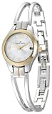 AK Anne Klein Women's 10-7407SVTT Two-Tone Dress Bangle Watch