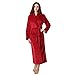 Richie House Women's Plush Soft Warm Fleece Bathrobe RH1591-C-M