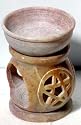 Soapstone Pentacle Oil Diffuser
