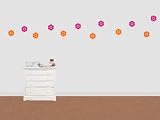 Produkt-Bild: Wandbild Wandsticker 6 s&uuml;&szlig;e Bl&uuml;mchen-goldgelb20