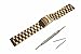 @ccessory 22mm Stainless Steel Metal Watch Band Strap With 2 Pins + Tool For Samsung Gear 2 R380 / Gear 2 Neo R381 / Gear Live R382 (Rose Gold - New Model)