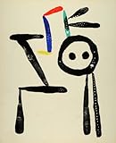 IMAGE OF 1958 Photolithograph Dance Acrobat Figurative Art Figure Joan Miro Abstract - Photo Lithographic Print