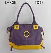Large Tote "All-Nighter" - Collegiate Style Handbags