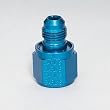 Earl's 9892086 Blue Anodized Aluminum -8AN Female to -6AN Male Flare Reducer