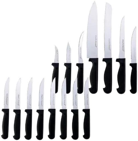 Chef's Secret 15pc Surgical Stainless Steel Steak, Kitchen, Knife Cutlery Set