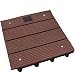 Mr. Light 98840 Linkable Solar Decking Tiles with Four Bright White LED Lights