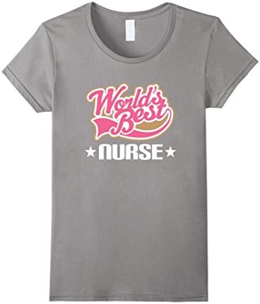 Nurse Shirt Nursing Student Medical Job T-shirt - Female Small - Slate