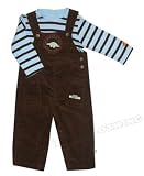 Dinosaur Corduroy Overall and Tee Set