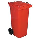【DULTON】ダルトン プラスチックトラッシュカン 240L Red /SV240