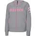 Chicago Bears -Grey- Women's Hershield Trim Hooded Sweatshirt