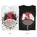 豊天商店(ブーデンしょうてん) 豊天×NARUTOコラボ　許せサスケ　天竺半袖Tシャツ