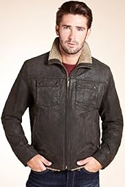 North Coast Suede Leather Biker Jacket