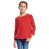 オールドネイビー OLD NAVY/ マールドスクープネックスイングトップ レッドアラウド トップス長袖Tシャツ XS【並行輸入】