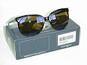 VUARNET CATEYE BLACK NAUTILUX SUNGLASSES 8002NOI