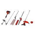 52cc Petrol 5in1 Hedge Trimmer, Chainsaw, Strimmer, Brush Cutter, Extension Pole
