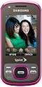 Samsung Exclaim M550 Phone, Berry/Black (Sprint)