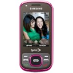 SAVE $250 - Samsung Exclaim M550 Phone, Berry/Black (Sprint) $49.99